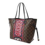 LOUIS VUITTON ルイヴィトン ダミエ ネヴァーフル MM 山本寛斎コラボ ブラウン N51105 レディース モノグラムキャンバス トートバッグ Aランク 中古 銀蔵
