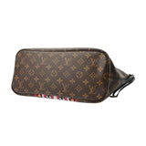 LOUIS VUITTON ルイヴィトン ダミエ ネヴァーフル MM 山本寛斎コラボ ブラウン N51105 レディース モノグラムキャンバス トートバッグ Aランク 中古 銀蔵