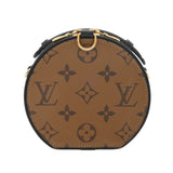 LOUIS VUITTON ルイヴィトン モノグラムリバース ミニ ボワットシャポー 2WAY キャメル/ブラック M68276 レディース モノグラムキャンバス ショルダーバッグ Aランク 中古 銀蔵