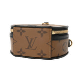 LOUIS VUITTON ルイヴィトン モノグラムリバース ミニ ボワットシャポー 2WAY キャメル/ブラック M68276 レディース モノグラムキャンバス ショルダーバッグ Aランク 中古 銀蔵