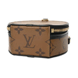 LOUIS VUITTON ルイヴィトン モノグラムリバース ミニ ボワットシャポー 2WAY キャメル/ブラック M68276 レディース モノグラムキャンバス ショルダーバッグ Aランク 中古 銀蔵