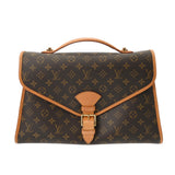 LOUIS VUITTON ルイヴィトン モノグラム ビバリー 2WAY ブラウン M51121 ユニセックス モノグラムキャンバス ビジネスバッグ Bランク 中古 銀蔵