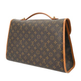 LOUIS VUITTON ルイヴィトン モノグラム ビバリー 2WAY ブラウン M51121 ユニセックス モノグラムキャンバス ビジネスバッグ Bランク 中古 銀蔵