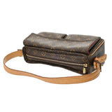 LOUIS VUITTON ルイヴィトン モノグラム ヴィバシテ MM ブラウン M51164 レディース モノグラムキャンバス ショルダーバッグ Bランク 中古 銀蔵