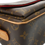 LOUIS VUITTON ルイヴィトン モノグラム ヴィバシテ MM ブラウン M51164 レディース モノグラムキャンバス ショルダーバッグ Bランク 中古 銀蔵