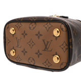 LOUIS VUITTON ルイヴィトン モノグラムリバース ヴァニティ NV PM 旧型 ブラウン M45165 レディース モノグラムキャンバス バニティバッグ Aランク 中古 銀蔵