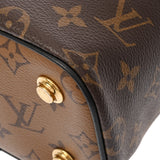 LOUIS VUITTON ルイヴィトン モノグラムリバース ヴァニティ NV PM 旧型 ブラウン M45165 レディース モノグラムキャンバス バニティバッグ Aランク 中古 銀蔵