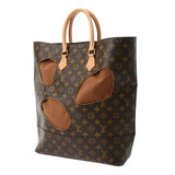 LOUIS VUITTON ルイヴィトン モノグラム ウィズホールズ 川久保玲コラボ ブラウン M40279 レディース モノグラムキャンバス トートバッグ Aランク 中古 銀蔵