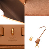 HERMES エルメス エールバッグ ジップ PM エトゥープ/ナチュラル B刻印(2023年頃) レディース トワルオフィシェ/ヴァッシュハンター 2WAYバッグ Aランク 中古 銀蔵