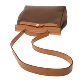 HERMES エルメス エールバッグ ジップ PM エトゥープ/ナチュラル B刻印(2023年頃) レディース トワルオフィシェ/ヴァッシュハンター 2WAYバッグ Aランク 中古 銀蔵