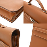 HERMES エルメス ケリー デペッシュ 34 ゴールド □L刻印(2008年頃) メンズ ヴォーエプソン ビジネスバッグ ABランク 中古 銀蔵