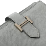 HERMES エルメス ベアン カードケース ブルーグラシエ C刻印(2018年頃) ユニセックス ヴォーエプソン カードケース Aランク 中古 銀蔵