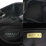 CHANEL シャネル パリビアリッツ トートバッグ MM ブラック A34209 レディース キャンバス/レザー トートバッグ Aランク 中古 銀蔵