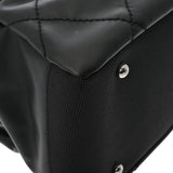 CHANEL シャネル パリビアリッツ トートバッグ MM ブラック A34209 レディース キャンバス/レザー トートバッグ Aランク 中古 銀蔵