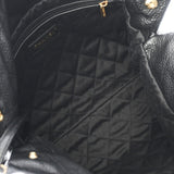 CHANEL シャネル シャネル 22 スモールハンドバッグ ブラック ゴールド金具 AS3260 レディース ソフトグレインカーフ ハンドバッグ Aランク 中古 銀蔵