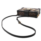 LOUIS VUITTON ルイヴィトン プティットマル ピンク/カーキ レディース モノグラムキャンバス ショルダーバッグ Aランク 中古 銀蔵