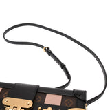 LOUIS VUITTON ルイヴィトン プティットマル ピンク/カーキ レディース モノグラムキャンバス ショルダーバッグ Aランク 中古 銀蔵