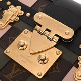 LOUIS VUITTON ルイヴィトン プティットマル ピンク/カーキ レディース モノグラムキャンバス ショルダーバッグ Aランク 中古 銀蔵