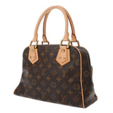 LOUIS VUITTON ルイヴィトン モノグラム マンハッタン PM ブラウン M40026 レディース モノグラムキャンバス ハンドバッグ ABランク 中古 銀蔵