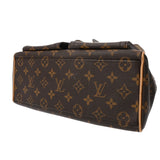 LOUIS VUITTON ルイヴィトン モノグラム マンハッタン PM ブラウン M40026 レディース モノグラムキャンバス ハンドバッグ ABランク 中古 銀蔵