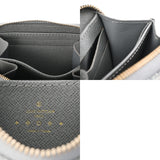 LOUIS VUITTON ルイヴィトン モノグラムデニム ジッピーコインパース グレー M14277 レディース モノグラムデニム コインケース Aランク 中古 銀蔵