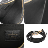 LOUIS VUITTON ルイヴィトン モノグラムアンプラント バガテル NM 2WAY ノワール M46002 レディース レザー ショルダーバッグ Aランク 中古 銀蔵