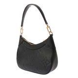 LOUIS VUITTON ルイヴィトン モノグラムアンプラント バガテル NM 2WAY ノワール M46002 レディース レザー ショルダーバッグ Aランク 中古 銀蔵