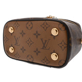 LOUIS VUITTON ルイヴィトン モノグラムリバース ヴァニティ NV PM 旧型 ブラウン M45165 レディース モノグラムキャンバス バニティバッグ ABランク 中古 銀蔵
