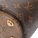 LOUIS VUITTON ルイヴィトン モノグラムリバース ヴァニティ NV PM 旧型 ブラウン M45165 レディース モノグラムキャンバス バニティバッグ ABランク 中古 銀蔵
