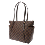 LOUIS VUITTON ルイヴィトン ダミエ トータリーPM 新型 ブラウン N41282 レディース ダミエキャンバス トートバッグ Aランク 中古 銀蔵