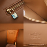 LOUIS VUITTON ルイヴィトン モノグラムヴェルニ ヒューストン トートバッグ ノワゼット M91340 レディース モノグラムヴェルニ ハンドバッグ ABランク 中古 銀蔵