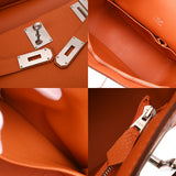 HERMES エルメス ジプシエール 34 オレンジ □Q刻印(2013年頃) レディース トリヨンクレマンス ショルダーバッグ Aランク 中古 銀蔵