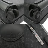 LOUIS VUITTON ルイヴィトン モノグラムエクリプス ホライゾン 55 ブラック M23002 メンズ モノグラムキャンバス モノグラムエクリプス キャンバス キャリーバッグ Aランク 中古 銀蔵
