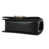 CHANEL シャネル ボーイシャネル ハンドバッグ 20cm ブラック A67085 レディース キャビアスキン ショルダーバッグ Aランク 中古 銀蔵