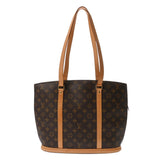 LOUIS VUITTON ルイヴィトン モノグラム バビロン ブラウン M51102 レディース モノグラムキャンバス トートバッグ Bランク 中古 銀蔵
