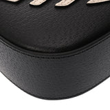GUCCI グッチ スモールショルダーバッグ アディダスコラボ ホワイト/ブラック 658574 レディース レザー ショルダーバッグ Aランク 中古 銀蔵