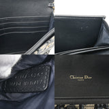 CHRISTIAN DIOR クリスチャンディオール サドル チェーンポーチ スモール ブルー S5614CTZZQ_M928 レディース オブリークジャガードキャンバス チェーンウォレット ABランク 中古 銀蔵