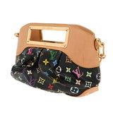 LOUIS VUITTON ルイヴィトン マルチカラー ジュディPM ノワール M40258 レディース モノグラムマルチカラー 2WAYバッグ ABランク 中古 銀蔵