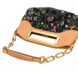 LOUIS VUITTON ルイヴィトン マルチカラー ジュディPM ノワール M40258 レディース モノグラムマルチカラー 2WAYバッグ ABランク 中古 銀蔵