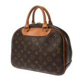 LOUIS VUITTON ルイヴィトン モノグラム トゥルーヴィル ブラウン M42228 レディース モノグラムキャンバス ハンドバッグ Bランク 中古 銀蔵