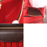 LOUIS VUITTON ルイヴィトン ダミエ ネヴァーフル MM ブラウン N51105 レディース ダミエキャンバス トートバッグ Bランク 中古 銀蔵