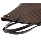 LOUIS VUITTON ルイヴィトン ダミエ ネヴァーフル PM ブラウン N51109 レディース ダミエキャンバス ハンドバッグ Bランク 中古 銀蔵