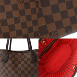 LOUIS VUITTON ルイヴィトン ダミエ ネヴァーフル PM ブラウン N51109 レディース ダミエキャンバス ハンドバッグ Bランク 中古 銀蔵