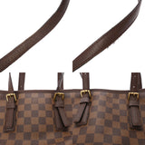 LOUIS VUITTON ルイヴィトン ダミエ マレ ブラウン N42240 レディース ダミエキャンバス ハンドバッグ Bランク 中古 銀蔵