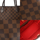 LOUIS VUITTON ルイヴィトン ダミエ ネヴァーフル PM ブラウン N51109 レディース ダミエキャンバス ハンドバッグ Bランク 中古 銀蔵