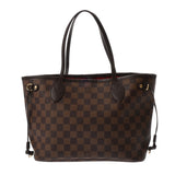 LOUIS VUITTON ルイヴィトン ダミエ ネヴァーフル PM ブラウン N51109 レディース ダミエキャンバス ハンドバッグ Bランク 中古 銀蔵
