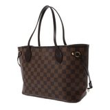 LOUIS VUITTON ルイヴィトン ダミエ ネヴァーフル PM ブラウン N51109 レディース ダミエキャンバス ハンドバッグ Bランク 中古 銀蔵