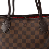 LOUIS VUITTON ルイヴィトン ダミエ ネヴァーフル PM ブラウン N51109 レディース ダミエキャンバス ハンドバッグ Bランク 中古 銀蔵