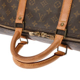 LOUIS VUITTON ルイヴィトン モノグラム キーポル 55 ブラウン M41424 ユニセックス モノグラムキャンバス ボストンバッグ Bランク 中古 銀蔵