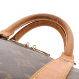 LOUIS VUITTON ルイヴィトン モノグラム キーポル 55 ブラウン M41424 ユニセックス モノグラムキャンバス ボストンバッグ Bランク 中古 銀蔵